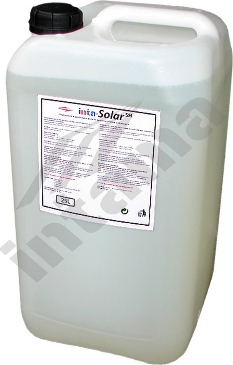 Solární kapalina 25L (Inta-SOLAR SH. Nemrznoucí, teplonosná směs pro solární systémy)