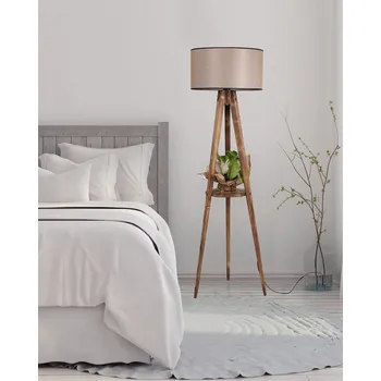 Stojací lampa ASIR Stojací lampa KOYU hnědá