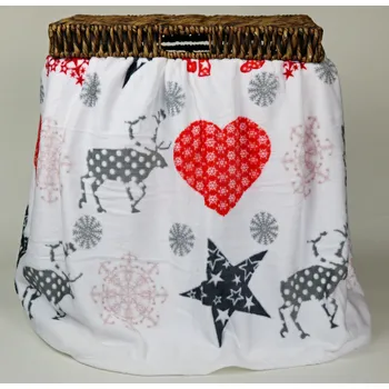 deka MY HOUSE Deka mikroflanel SOB SRDCE 150 x 200