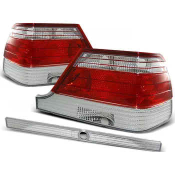Zadní světlomet Tuning Tec Zadní světla MERCEDES W140 95-10.98 červeno-bílé