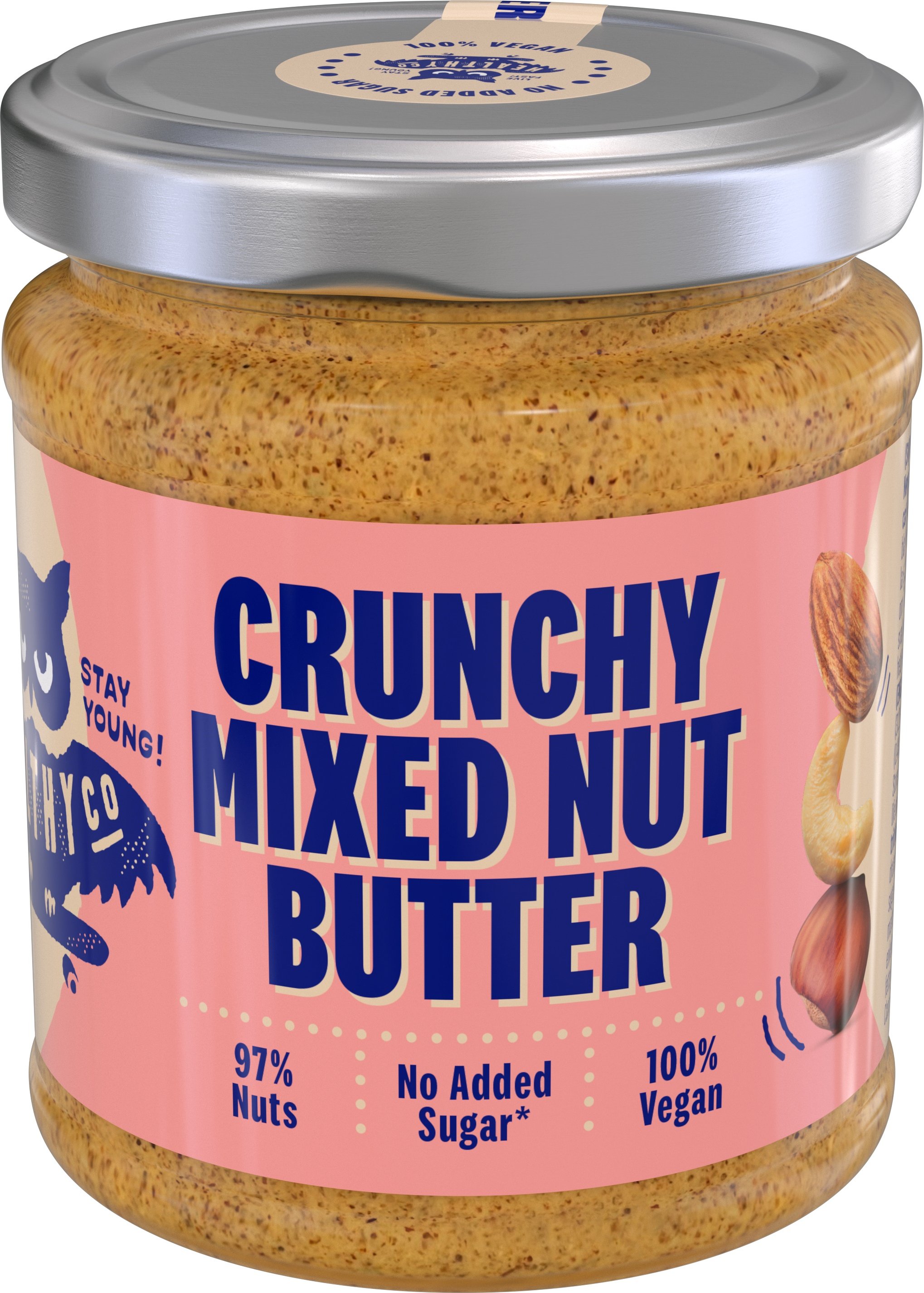 HealthyCo Crunchy Mixed Nut Butter 180 g od 110 Kč Zbozi.cz