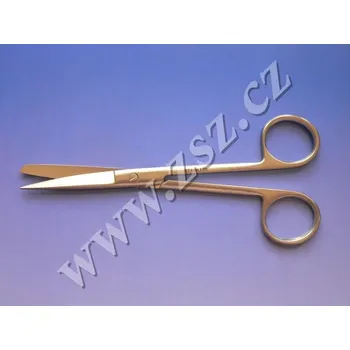 Nůžky chirurgické hrotnato tupé rovné 13 cm - doprodej