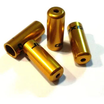 Lanko pro jízdní kolo Koncovka řadícího lanka 4mm, zlatá