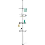 Šedá teleskopická kovová koupelnová polička - simplehuman ID_662844