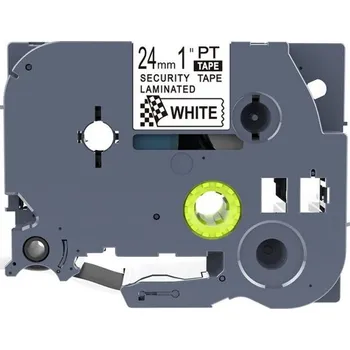 Pásek do tiskárny Alternativní páska Brother STE-141 18 mm x 8 m černý tisk/průhledný podklad