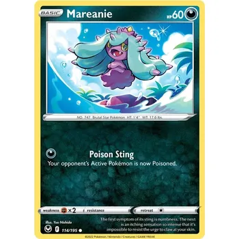 Sběratelská karetní hra Mareanie 114/195 - Silver Tempest Typ karty: Non-Holo