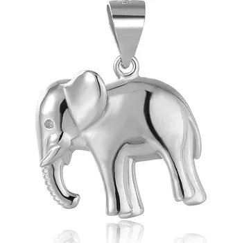 Přívěsek NUBIS® Stříbrný přívěšek - slon - NB-4314
