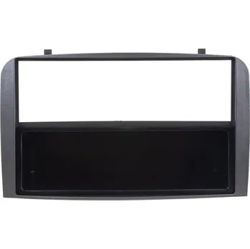Autorádio ISO redukce pro Alfa 147 2000-2010 double ISO, antracitová barva