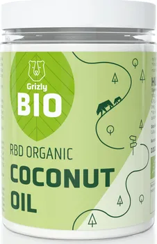 Rostlinný olej Grizly Kokosový olej RBD dezodorizovaný BIO 1 l