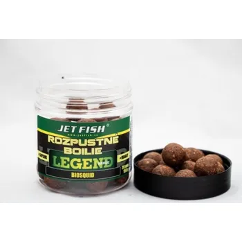Boilies Jetfish Jet Fish Rozpustné Boilie Legend Range - Biosquid - 20 mm/250ml
