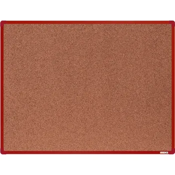 boardOK Korková nástěnka 60 x 90 cm červená