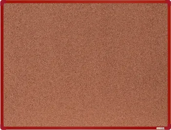 boardOK Korková nástěnka 60 x 90 cm červená