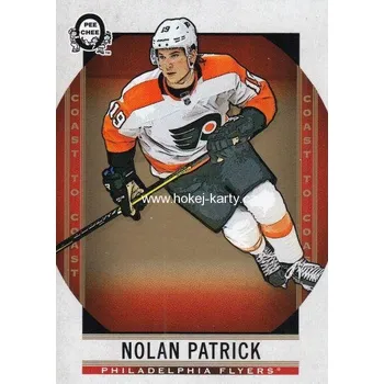 Sběratelská karetní hra řadová karta NOLAN PATRICK 18-19 OPC Coast to Coast číslo 64
