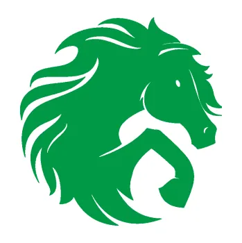 Samolepící dekorace SAMOLEPKA Kůň 093 pravá (12 - zelená) NA AUTO, NÁLEPKA, FÓLIE, POLEP, TUNING, VLASTNÍ TEXT, TISK, AUTOSAMOLEPKY.cz, POLEPY, OBRÁZEK, LOGO, SAMOLEPKY