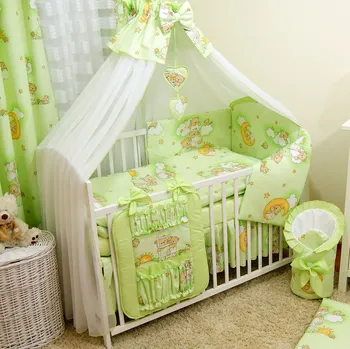 Hnízdečko pro miminko PR Souprava do postýlky 10 dílů - model 18 BAVLNĚNÁ PLENA ZDARMA