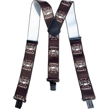 Kšandy Šle Choppers (Kšandy pro motorkáře na kalhoty, široká guma)