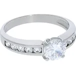 Goldstore Zásnubní prsten z bílého zlata Velikost: 53, Váha: 2.68 g