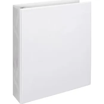 Pořadač A4, hřbet 7,5 cm, 4 kroužky, bílá