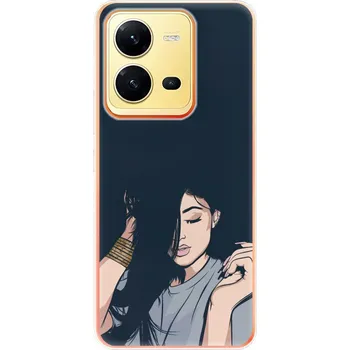 Pouzdro na mobilní telefon Odolné silikonové pouzdro iSaprio - Swag Girl - Vivo X80 Lite 5G