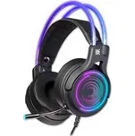 Defender Cosmo Pro RGB, herní sluchátka s mikrofonem, ovládání hlasitosti, černá, 7.1 (vi,rychlé dodání