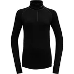 Devold dámský rolák se zipem Expedition Merino 235 Zip Neck Barva: black, Velikost: XL