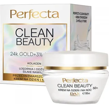 Pleťový krém PERFECTA CLEAN BEAUTY denní a noční krém proti vráskám 50+