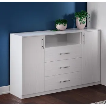 přebalovací pult a komoda Casarredo Komoda LAVRAS bílá