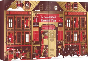 Čaj Kusmi Tea Le Grand Hotel adventní BIO kalendář 2022