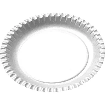 Talíř Papírový talíř (tácek) mělký průměr 23cm 15ks