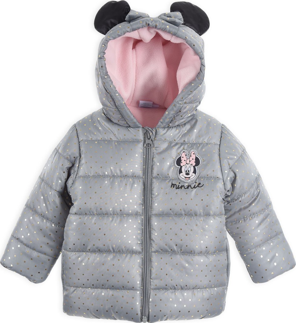 Dívčí zimní bunda DISNEY MINNIE BABY šedá Velikost: 68