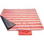 Pikniková deka FLEECE 150x135cm červená Cattara