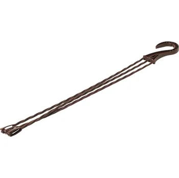 Plastia závěs na květináč - čokoládový - 12 ks