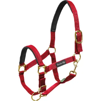 Vybavení pro koně Umbria Equitazione Ohlávka nylonová Neoprene Umbria Equitazione, red FULL