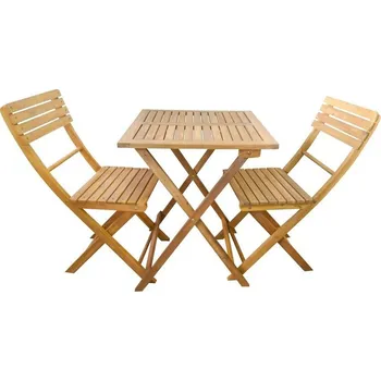 Zahradní sestava Texim Florabest Lungi 2 + 1 hnědá