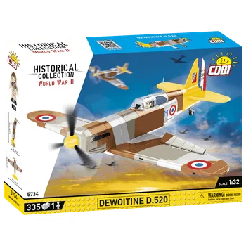 Stavebnice COBI Francouzský stíhací letoun Dewoitine D.520 COBI 5734 - World War II