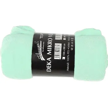 deka Deka Aaryans mikrovlákno azúrovobledá (Deka na postel Přehoz mikroplyš)