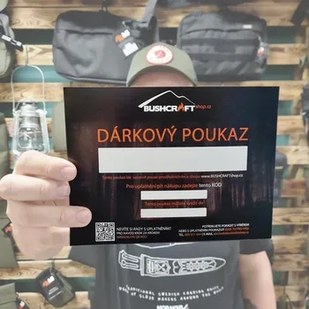 turistický batoh JUBÖ Dárkový poukaz na nákup v BUSHCRAFTshop.cz Hodnota poukazu: 4000 Kč