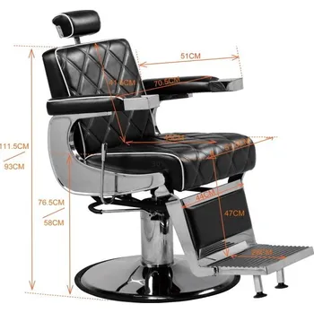 Kadeřnické křeslo Barber TV - special