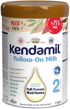 kojenecká výživa Kendamil Pokračovací mléko 2 DHA+ podzimní XXL balení 1 kg
