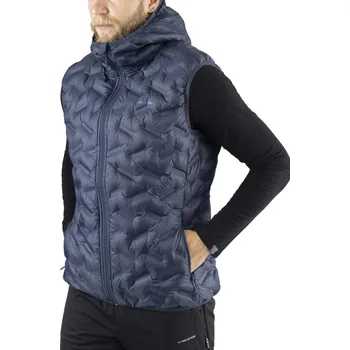 Pánská vesta Pánská péřová vesta Viking ASPEN tmavě modrá XXL