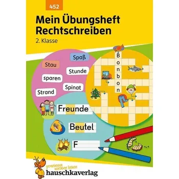 První čtění Mein Übungsheft Rechtschreiben - 2. Klasse, A5-Heft - Walther, Stefanie