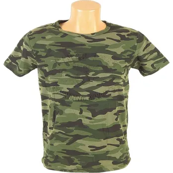 Chlapecké tričko Dětské maskáčové tričko Army (Trička s krátkým rukávem dětské L269)