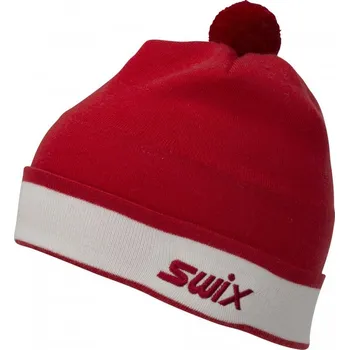 SWIX TRADITION FOLD UP BEANIE SWIX Red Velikost: M/L