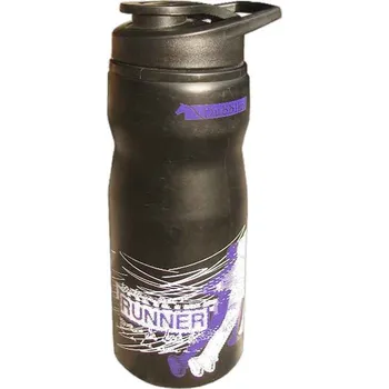 Láhev Láhev na vodu Dubblin Runner fialová (lehká hliníková láhev na přenos tekutin při sportování)
