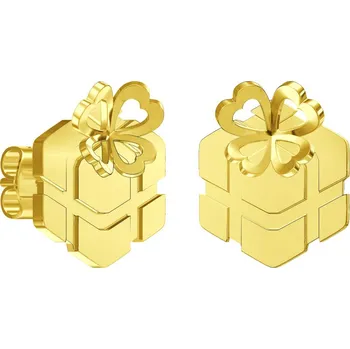 Náušnice BRUNOshop.cz Náušnice DÁREK GOLD