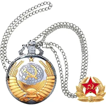 Hodinky TifanTEX Hodinky s řetízkem CCCP Hvězda