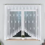 Kusová záclona Sandra bílá 300 x 160 cm