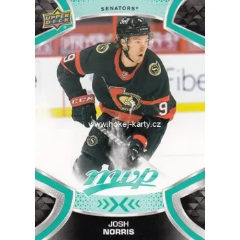 Sběratelská karetní hra řadová karta JOSH NORRIS 21-22 MVP číslo 180
