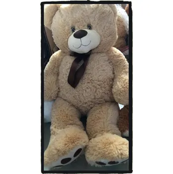 plyšák Velký plyšový medvěd béžový 100cm