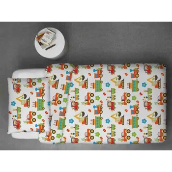 Povlečení Bavlněné dětské povlečení Auta